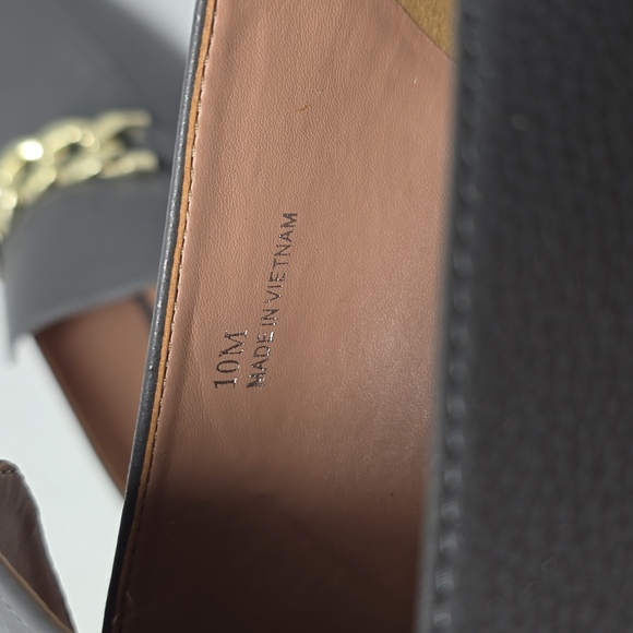 Linea PAOLO Grey Pointed Toe Flats Women's Size 10 - Picture 7 of 7